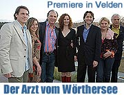 „Der Arzt vom Wörthersee“ am 02. März 2007 in ARD und ORF. Exklusive Filmpremiere im Casino Velden am Wörthersee am 23.02.007  (Fotos: Kärnten Werbung) 